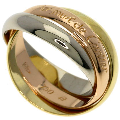 CARTIER Trinity #49 Ring K18 Yellow Gold K18 White GoldLadies [Used]