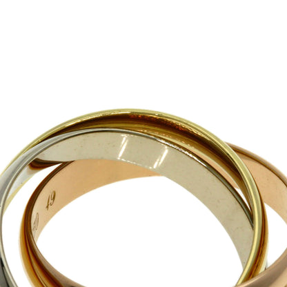 CARTIER Trinity #49 Ring K18 Yellow Gold K18 White GoldLadies [Used]
