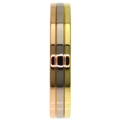 CARTIER Three colors # 48 Ring K18 Yellow Gold K18 White GoldLadies [Used]