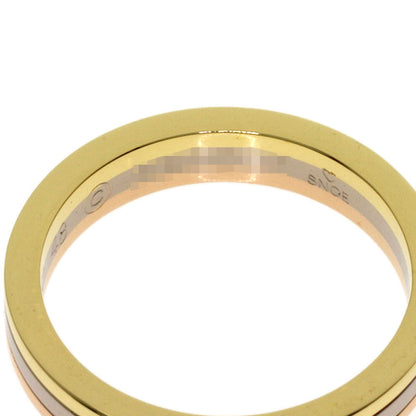 CARTIER Three colors # 48 Ring K18 Yellow Gold K18 White GoldLadies [Used]