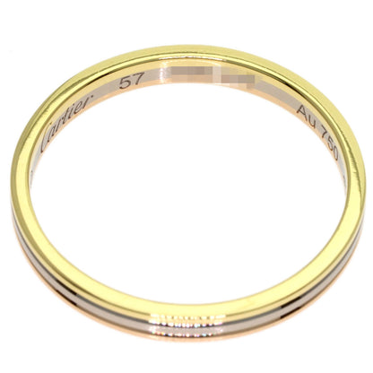 CARTIER Three Color #57 Ring K18 Yellow Gold 18K Pink GoldLadies [Used]
