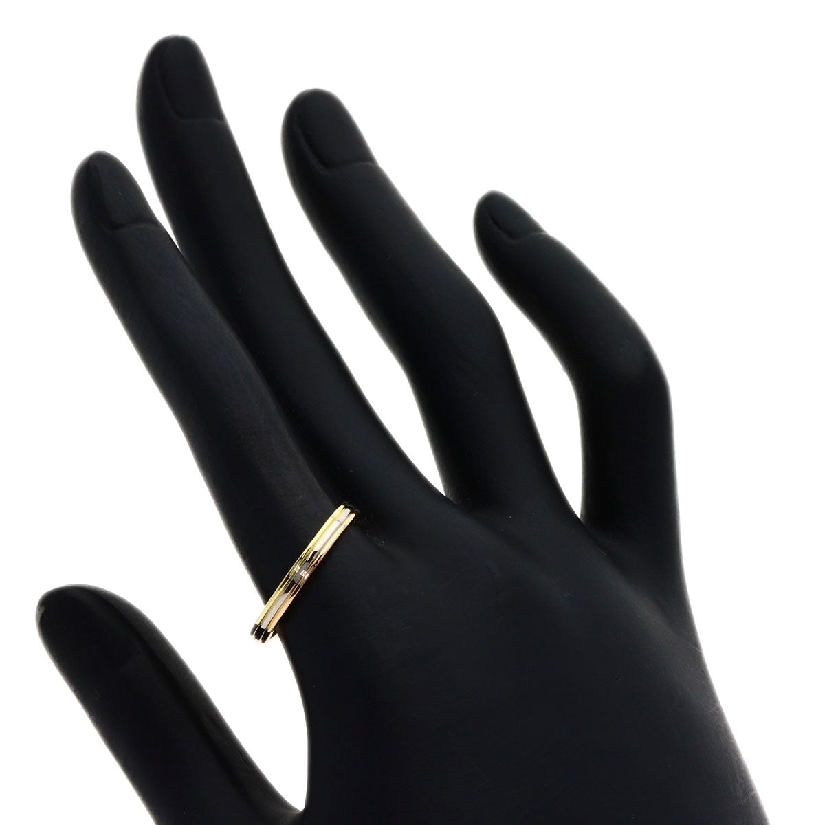 CARTIER Three Color #57 Ring K18 Yellow Gold 18K Pink GoldLadies [Used]
