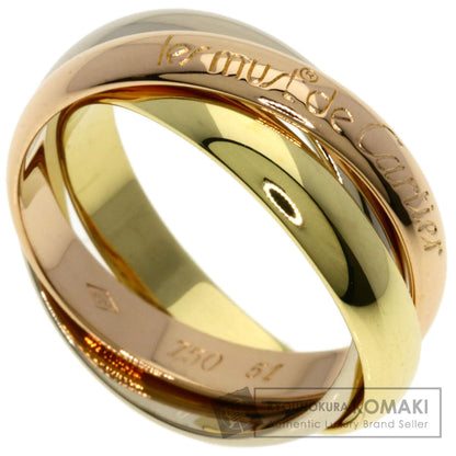 CARTIER Trinity #51 Ring K18 Yellow Gold K18 White GoldLadies [Used]