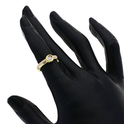 CARTIER Monostone Diamond #46 Ring K18 Yellow Gold 18K Pink GoldLadies [Used]
