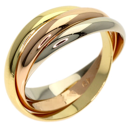 CARTIER Trinity XS #49 Ring K18 Yellow Gold 18K Pink GoldLadies [Used]