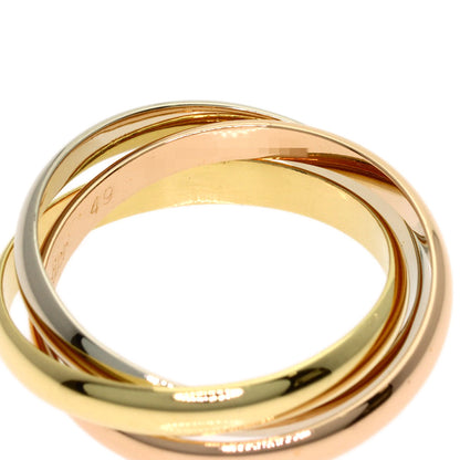 CARTIER Trinity XS #49 Ring K18 Yellow Gold 18K Pink GoldLadies [Used]