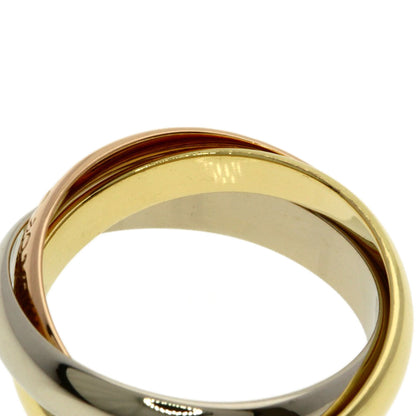 CARTIER Trinity #50 Ring K18 Yellow Gold K18 White GoldLadies [Used]