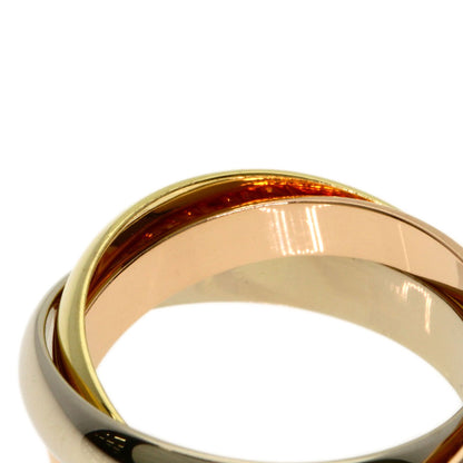 CARTIER Trinity #50 Ring K18 Yellow Gold 18K Pink GoldLadies [Used]