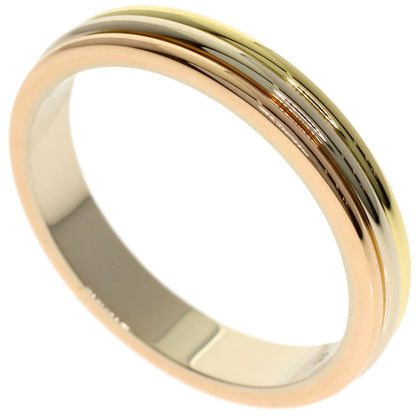CARTIER 3 Colors #62 Ring K18 Yellow Gold 18K Pink GoldLadies [Used]