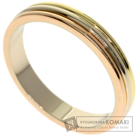 CARTIER 3 Colors #62 Ring K18 Yellow Gold 18K Pink GoldLadies [Used]