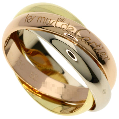 CARTIER Trinity #50 Ring K18 Yellow Gold K18 White GoldLadies [Used]