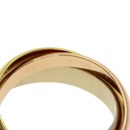 CARTIER Trinity #50 Ring K18 Yellow Gold K18 White GoldLadies [Used]