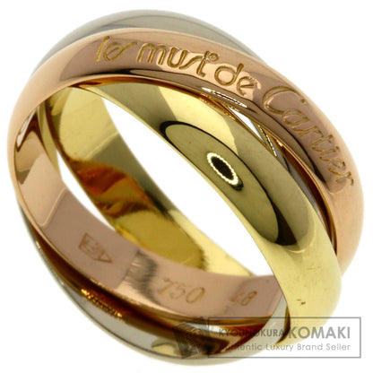 CARTIER Trinity #48 Ring K18 Yellow Gold K18 White GoldLadies [Used]