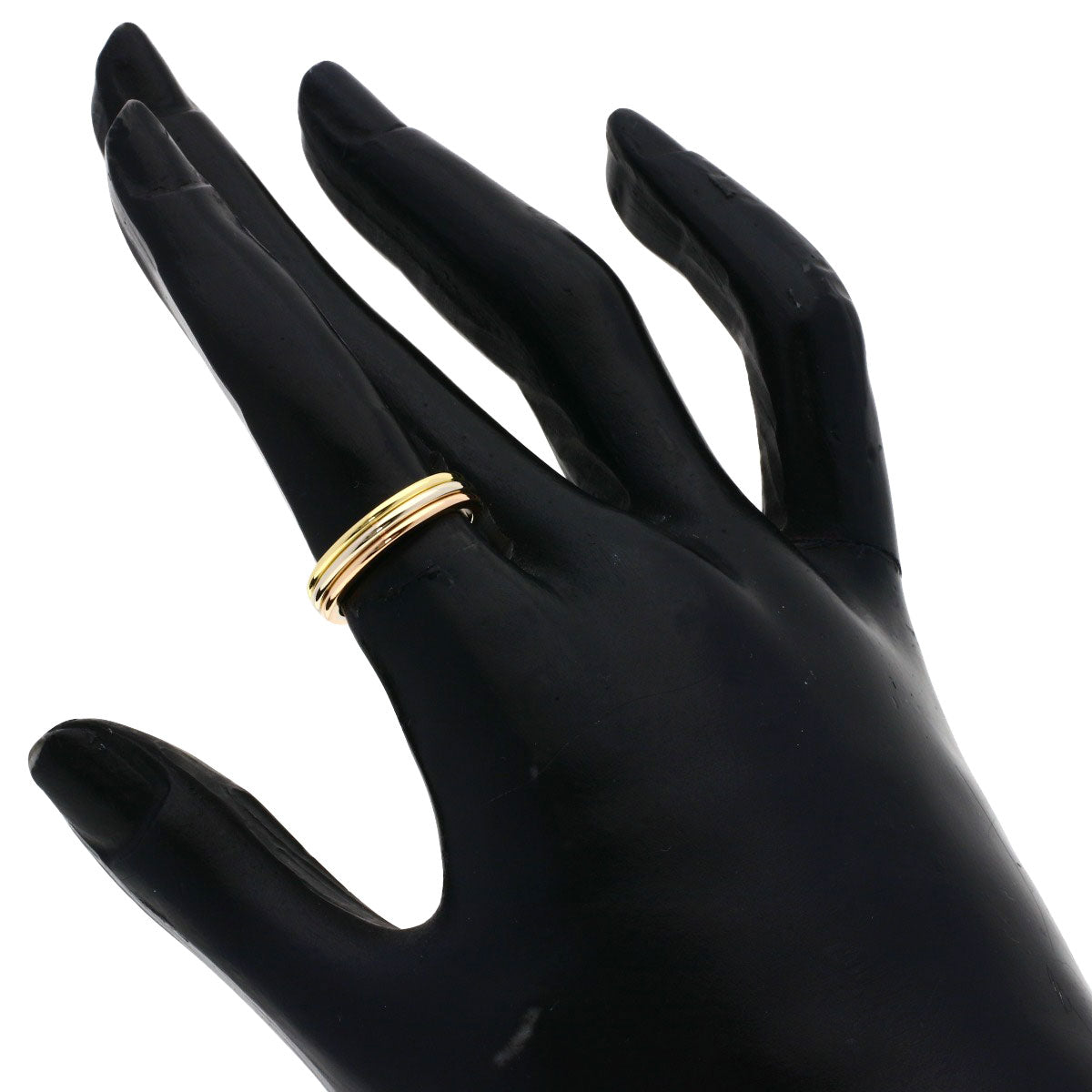 CARTIER Three colors # 49 Ring K18 Yellow Gold 18K Pink GoldLadies [Used]
