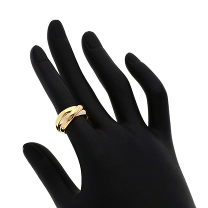 CARTIER Trinity #48 Ring K18 Yellow Gold 18K Pink GoldLadies [Used]