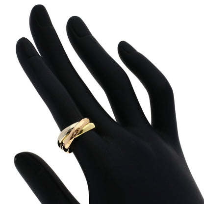 CARTIER Trinity #51 Ring K18 Yellow Gold 18K Pink GoldLadies [Used]