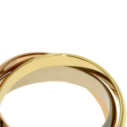 CARTIER Trinity #51 Ring K18 Yellow Gold K18 White GoldLadies [Used]