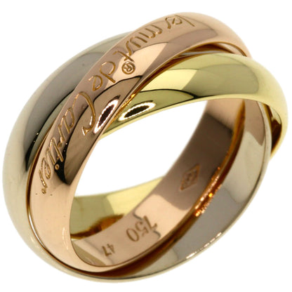 CARTIER Trinity #47 Ring K18 Yellow Gold K18 White GoldLadies [Used]