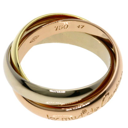 CARTIER Trinity #47 Ring K18 Yellow Gold K18 White GoldLadies [Used]