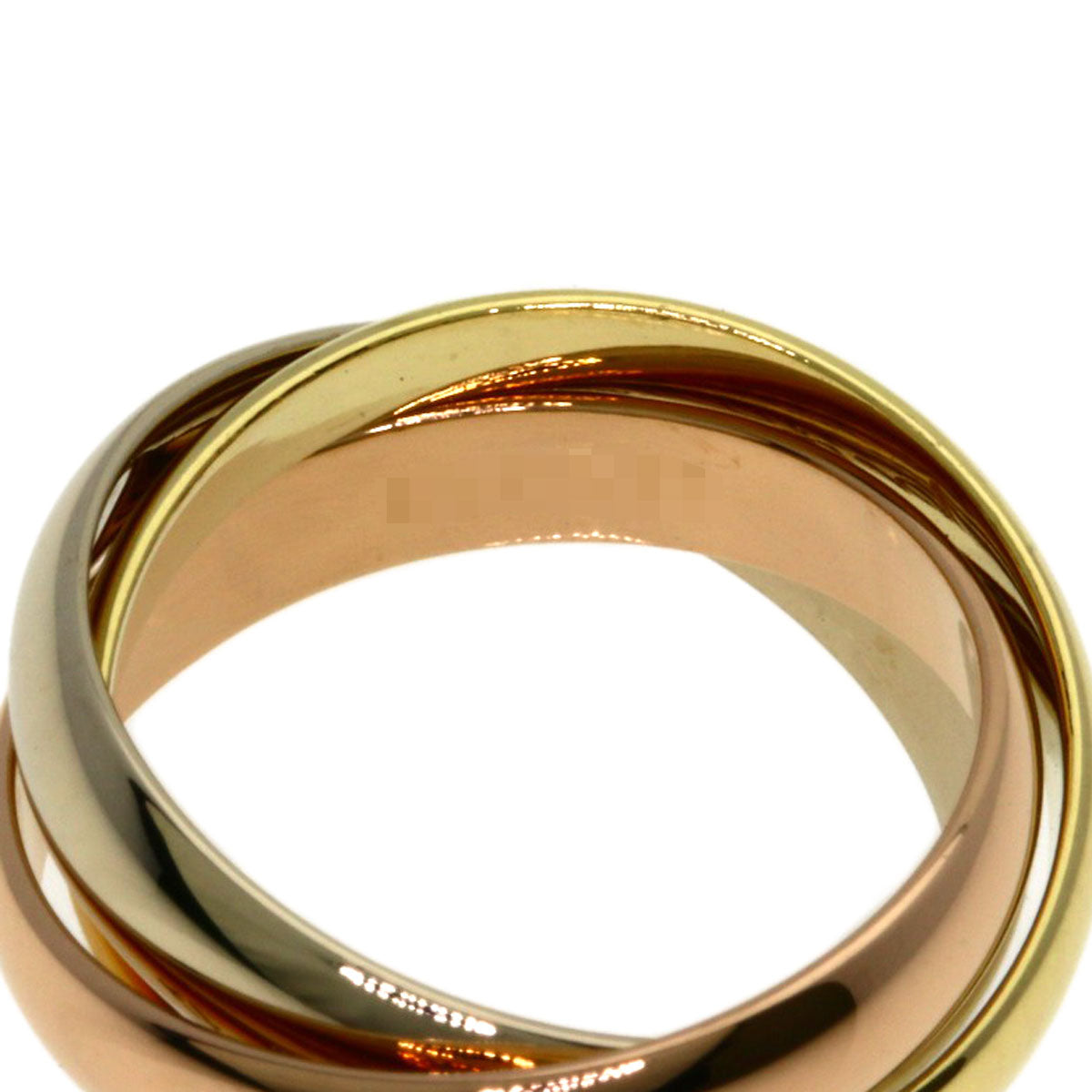 CARTIER Trinity #47 Ring K18 Yellow Gold K18 White GoldLadies [Used]