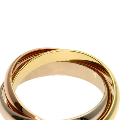 CARTIER Trinity #54 Ring K18 Yellow Gold 18K Pink GoldLadies [Used]