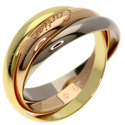 CARTIER Trinity SM Current Model #49 Ring K18 Yellow Gold 18K Pink GoldLadies [Used]