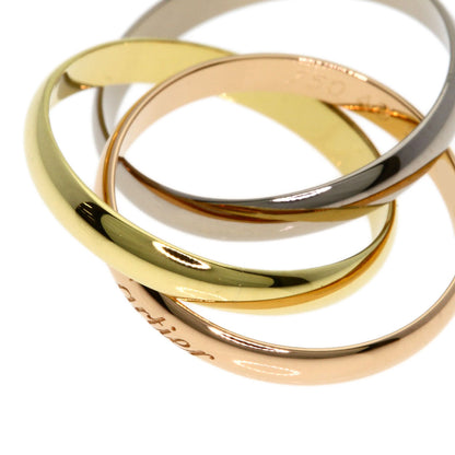 CARTIER Trinity SM Current Model #49 Ring K18 Yellow Gold 18K Pink GoldLadies [Used]
