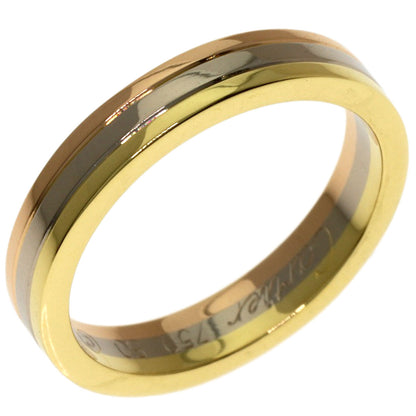 CARTIER Three color # 50 Ring K18 Yellow Gold K18 White GoldLadies [Used]