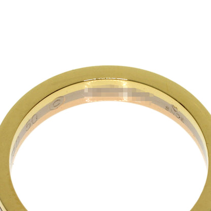 CARTIER Three color # 50 Ring K18 Yellow Gold K18 White GoldLadies [Used]