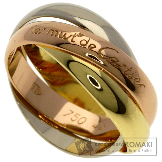 CARTIER Trinity #49 Ring K18 Yellow Gold K18 White GoldLadies [Used]