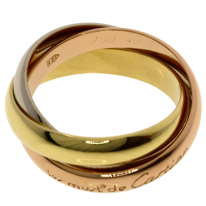 CARTIER Trinity #49 Ring K18 Yellow Gold K18 White GoldLadies [Used]