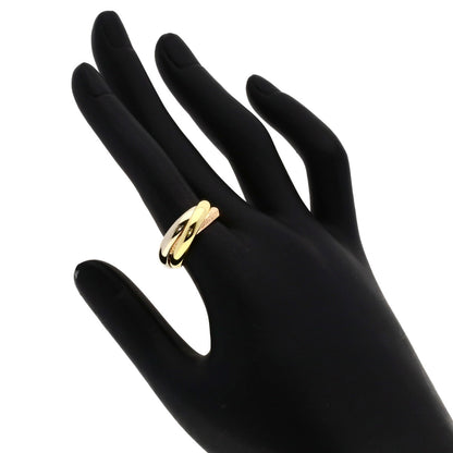 CARTIER Trinity #53 Ring K18 Yellow Gold 18K Pink GoldLadies [Used]