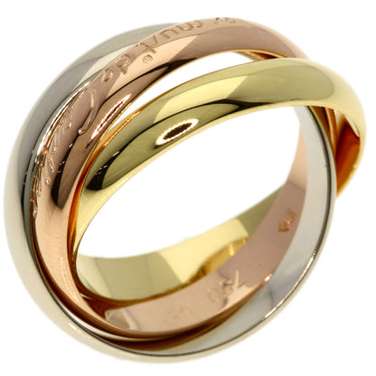 CARTIER Trinity #53 Ring K18 Yellow Gold 18K Pink GoldLadies [Used]