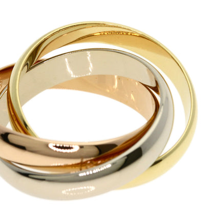 CARTIER Trinity #48 Ring K18 Yellow Gold 18K Pink GoldLadies [Used]