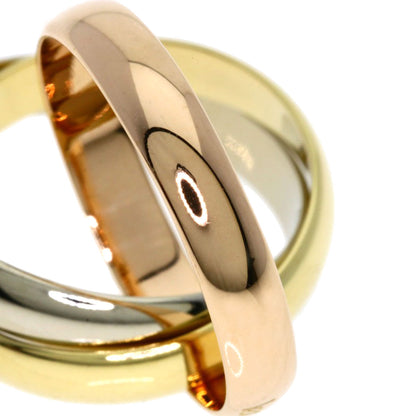 CARTIER Trinity #50 Ring K18 Yellow Gold 18K Pink GoldLadies [Used]