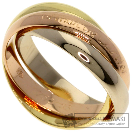 CARTIER Trinity #53 Ring K18 Yellow Gold K18 White GoldLadies [Used]