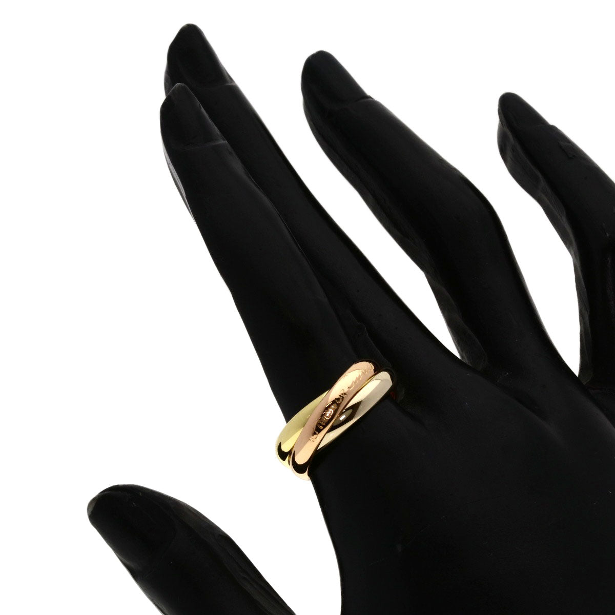 CARTIER Trinity #53 Ring K18 Yellow Gold K18 White GoldLadies [Used]