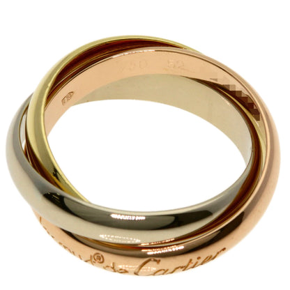 CARTIER Trinity #52 Ring K18 Yellow Gold K18 White GoldLadies [Used]