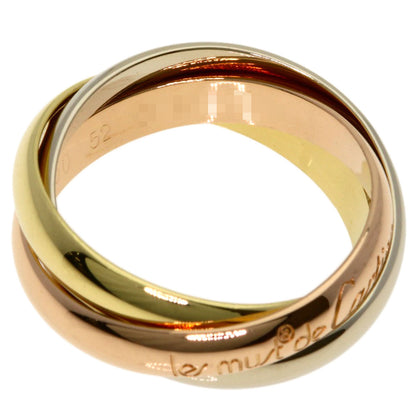 CARTIER Trinity #52 Ring K18 Yellow Gold K18 White GoldLadies [Used]
