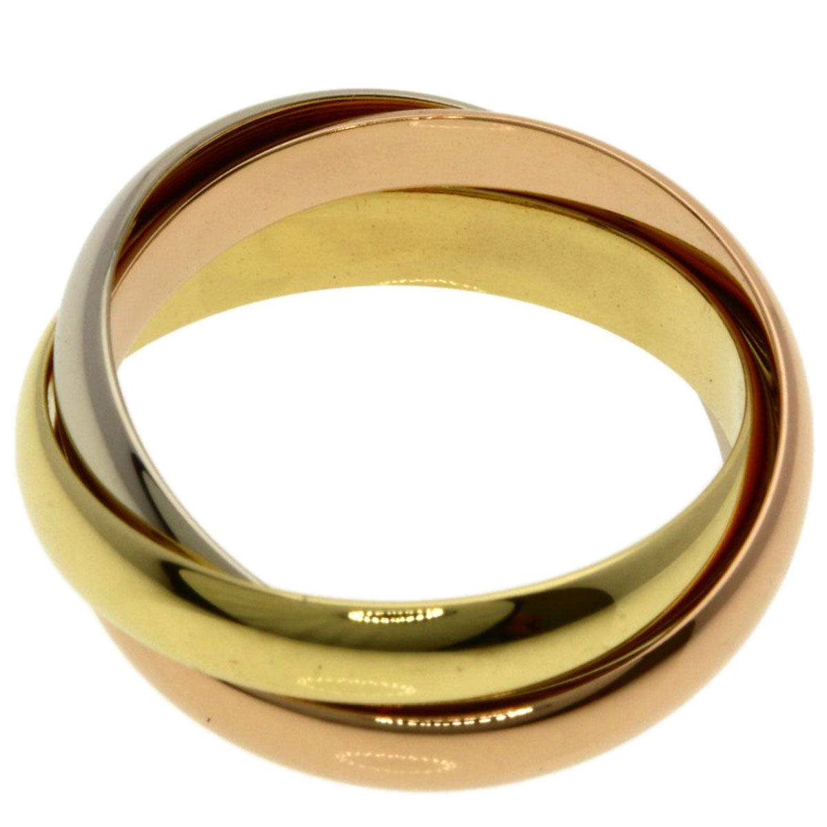 CARTIER Trinity #49 Ring K18 Yellow Gold K18 White GoldLadies [Used]