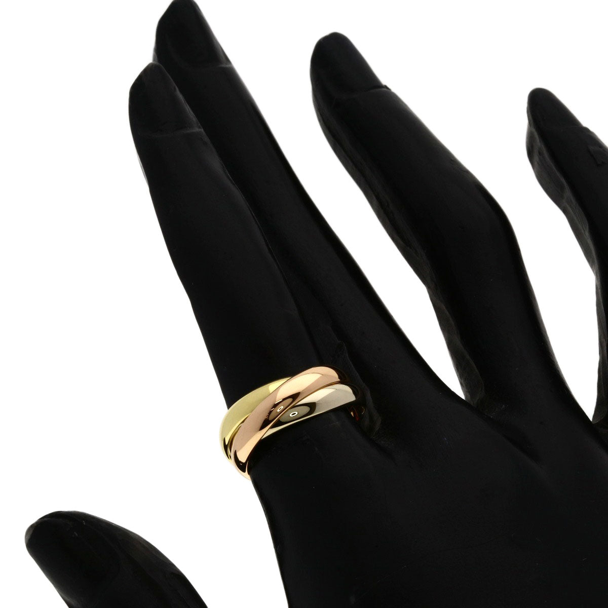 CARTIER Trinity #49 Ring K18 Yellow Gold K18 White GoldLadies [Used]