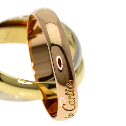 CARTIER Trinity #49 Ring K18 Yellow Gold 18K Pink GoldLadies [Used]