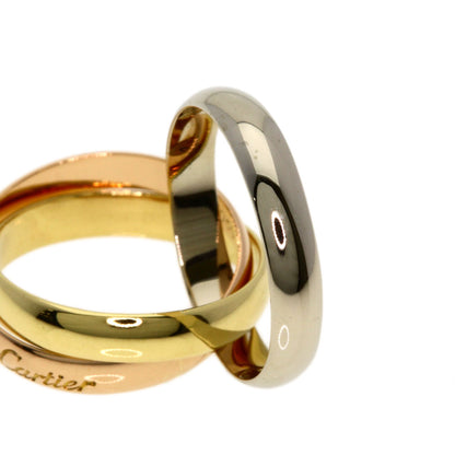 CARTIER Trinity #49 Ring K18 Yellow Gold 18K Pink GoldLadies [Used]