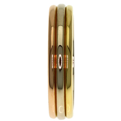 CARTIER Three colors # 47 Ring K18 Yellow Gold K18 White GoldLadies [Used]