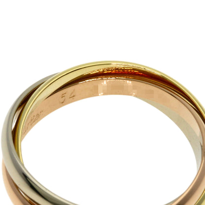 CARTIER Trinity SM #54 Ring K18 Yellow Gold K18 White GoldLadies [Used]