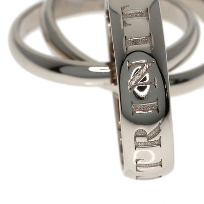CARTIER Trinity 1998 Christmas Limited Edition #51 Ring K18 White Gold Ladies [Used]