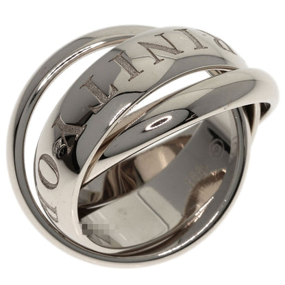 CARTIER Trinity 1998 Christmas Limited Edition #47 Ring K18 White Gold Ladies [Used]