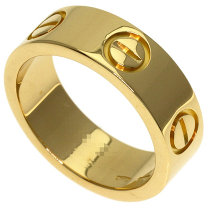 CARTIER love ring #46 Ring K18 Yellow Gold Ladies [Used]
