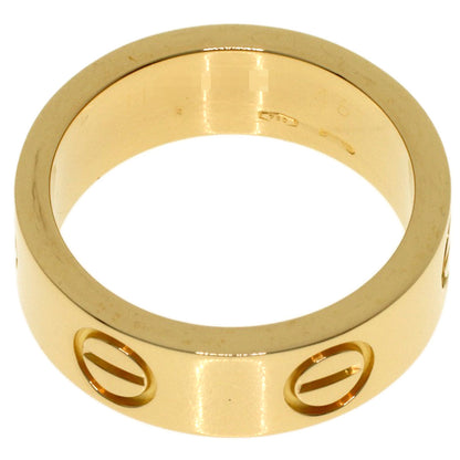 CARTIER love ring #46 Ring K18 Yellow Gold Ladies [Used]