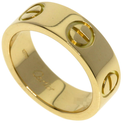 CARTIER love ring #46 Ring K18 Yellow Gold Ladies [Used]